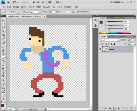 Simon Cottee Animation: How To: Make and Rescale Pixel Art