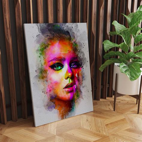 Colorful Portrait Digital Painting - Design Cuts