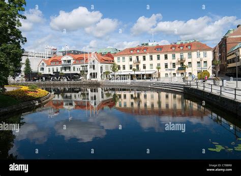 Borås sweden swedish city cities town centre center summer boras Stock ...