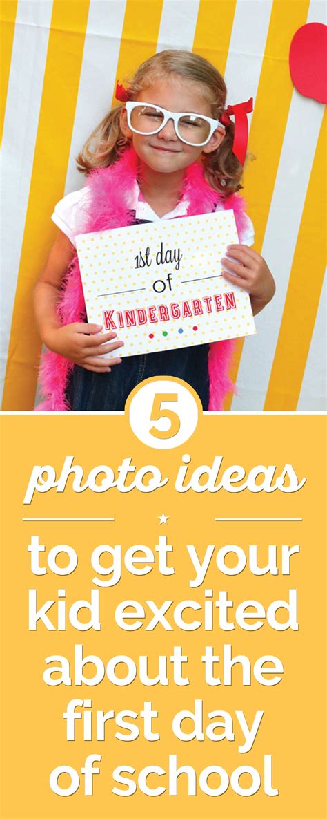 5 Adorable First Day of School Photo Ideas - thegoodstuff