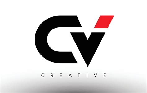 CV Creative Modern Letter Logo Design. CV Icon Letters Logo Vector