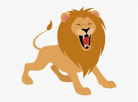 Lion - Transparent Lion Roar Clipart Transparent PNG - 561x525 - Free ...