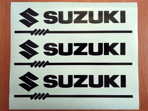 SUZUKI Motorcycle Moto Racing Sport Die Cut Decals Stickers Vinyl Logo