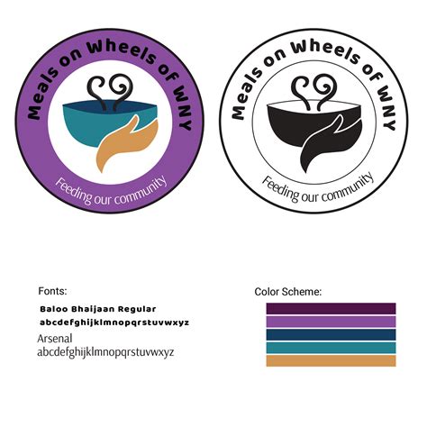 Meals on Wheels logo redesign project on Behance