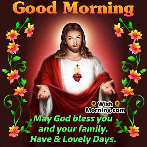 Good Morning Jesus Images - Wish Morning