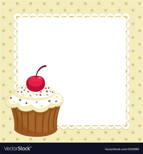 Cupcake Royalty Free Vector Image - VectorStock