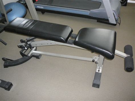 MovingSaleYYC2011: Nautilus Weight Set with Bench - $600 OBO