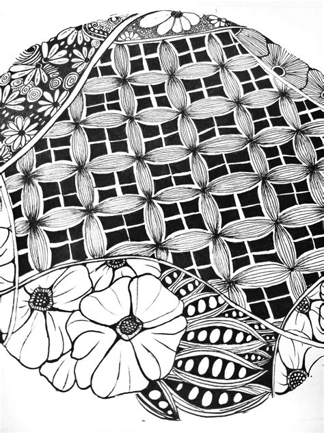 Zentangle Patterns Zentangle Patterns Zentangle Zentangle Drawings ...