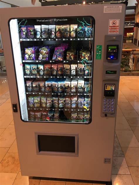 This vending machine for Magic: the Gathering cards : r/mildlyinteresting