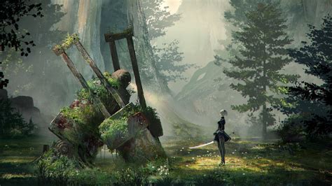 20 NieR: Automata HD Wallpapers | Backgrounds - Wallpaper Abyss