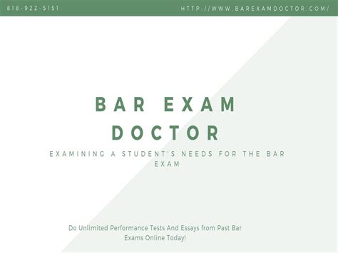 California bar exam tutor by barexamdoctor10 - Issuu