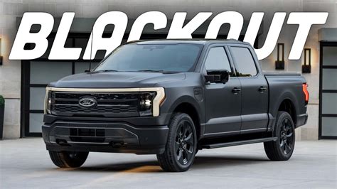 2024 Ford F-150 Lightning Platinum Black Edition Archives - The Autopian