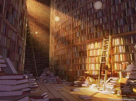 Library filled with books | Episode interactive backgrounds, The ...