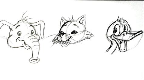 How To Draw Cartoon Animals Easy