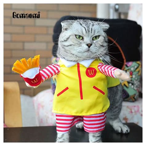 Gomaomi Cute Pet Dog Cat Costume Suit Puppy Clothes Party Halloween Dress