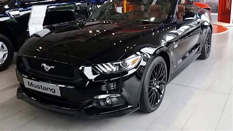 All New Ford Mustang Convertible Black Panther Walkaround - YouTube