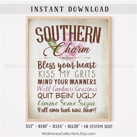 Southern Quotes - Etsy