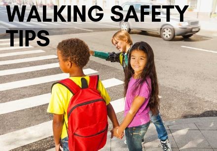 Walking Safety Tips | Carrollton-Farmers Branch ISD