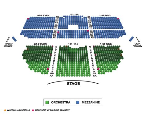 Nederlander Theatre Broadway Seating Charts