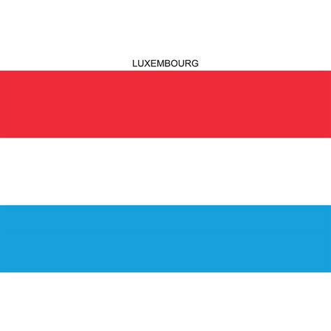 Luxembourg Flag - Awal Plastics Shop Catalogue