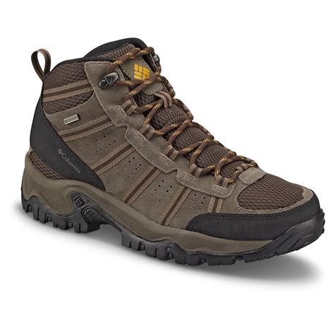 Columbia Men's Grants Pass 6" Mid Hiking Boots, Waterproof - 665415 ...