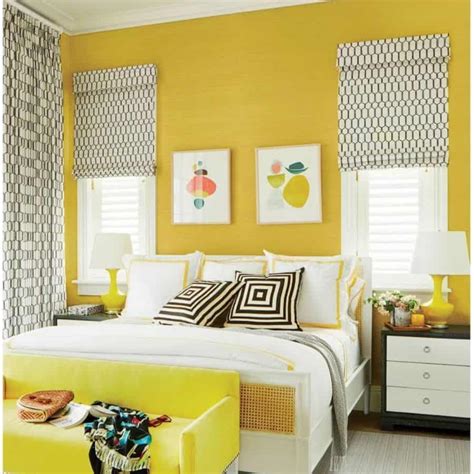 Bright and Cheerful Yellow Bedroom Decor Ideas