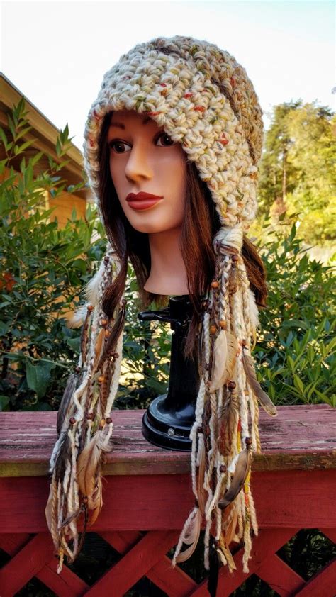 Crochet Cap, Boho Crochet, Crochet Beanie, Knitted Hats, Yarn Wig, Art ...