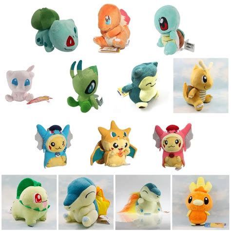 Buy Pokemon - 11 Colorful Beautiful Plushies (15cm) - Dolls & Plushies