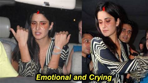 Katrina Kaif Emotional and Crying after her Marriage with Vicky Kaushal ...