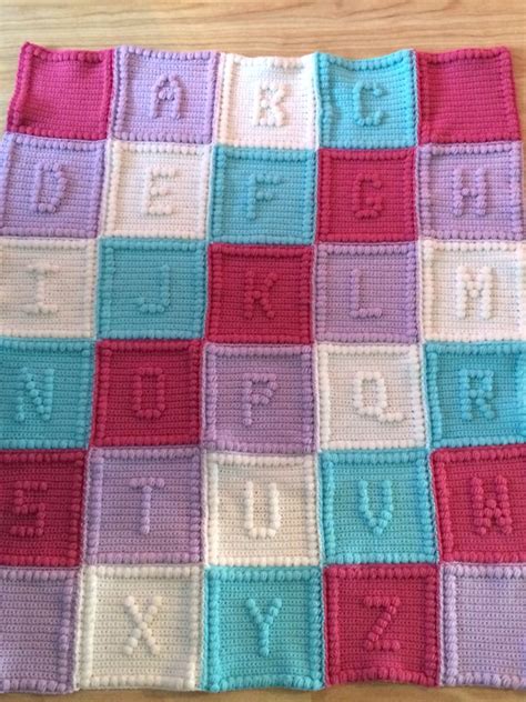 Alphabet blanket – Artofit