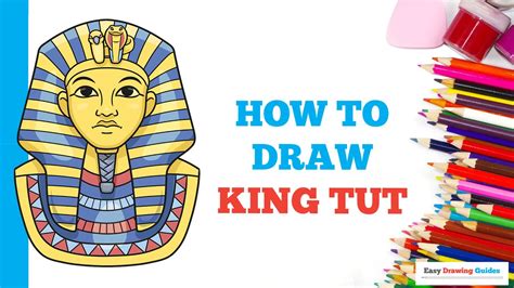 How to Draw King Tut in a Few Easy Steps: Drawing Tutorial for Beginner ...