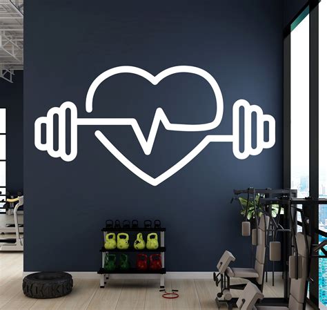 Motivational gym wall decals – Artofit