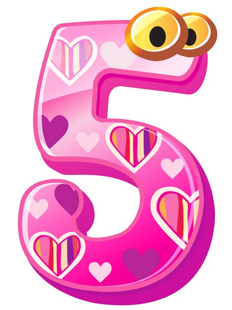 Decorative Numbers Clipart - Goimages E