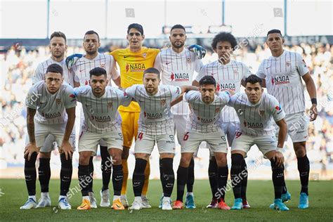 Sevilla Fc Players Line Team Photo Editorial Stock Photo - Stock Image ...