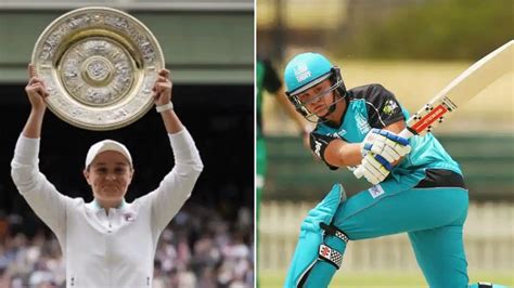 Wimbledon champion Ash Barty was once a cricketer, represented Brisbane ...