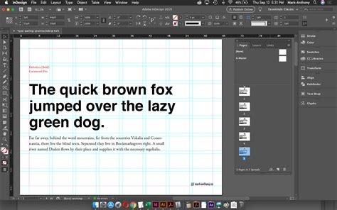 Font Pairing Tutorial (InDesign) :: Behance