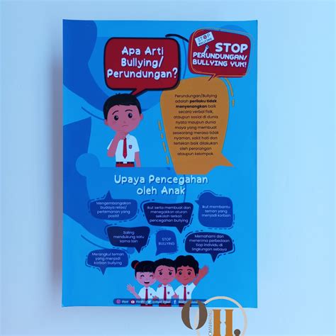 Jual Stop Bullying Disekolah - Stop Perundungan Sekolah - Poster ...