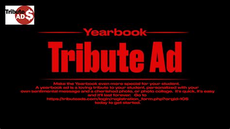 Yearbook Tribute Ad | Richmond Hill Middle School