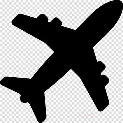 Free Black Airplane Cliparts, Download Free Black Airplane Cliparts png ...