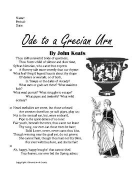 Poetry Analysis: Ode to a Grecian Urn by Teach Simple