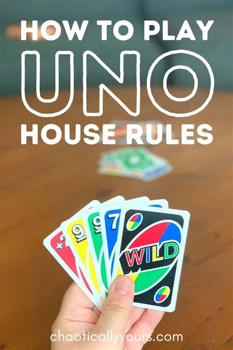 Uno House Rules: Our Crazy Way To Play | Uno card game rules, Family ...