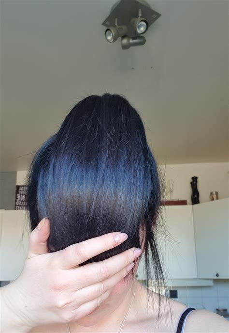 Loreal Blue Black Hair Dye Results