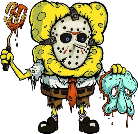 Spongebob Fanart Scary Bob Esponja Personajes De Terror Fotos De ...