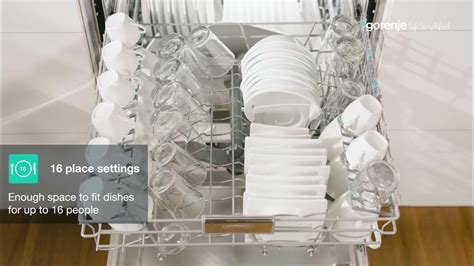 How it works • Gorenje • UltraClean Dishwashers • Loading capacity ...