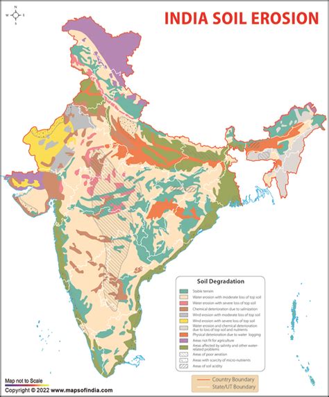 Land Degradation In India Map