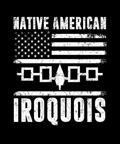 Native American Iroquois Flag Indian Tribe Digital Art by Florian Dold ...