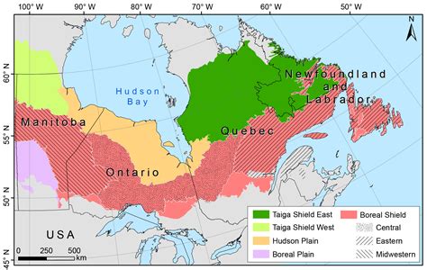 BG - The pyrogeography of eastern boreal Canada from 1901 to 2012 ...