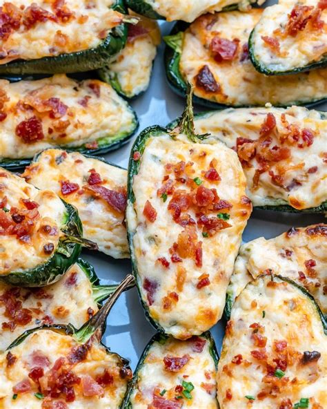 Baked Jalapeno Poppers Recipe - Easy Keto Recipe - Blondelish.com