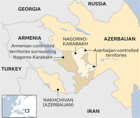 Nagorno Karabakh Map