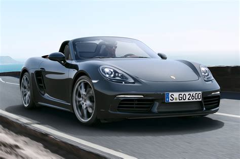 2017 Porsche 718 Boxster Fully Revealed with Turbo Flat-Four Engines